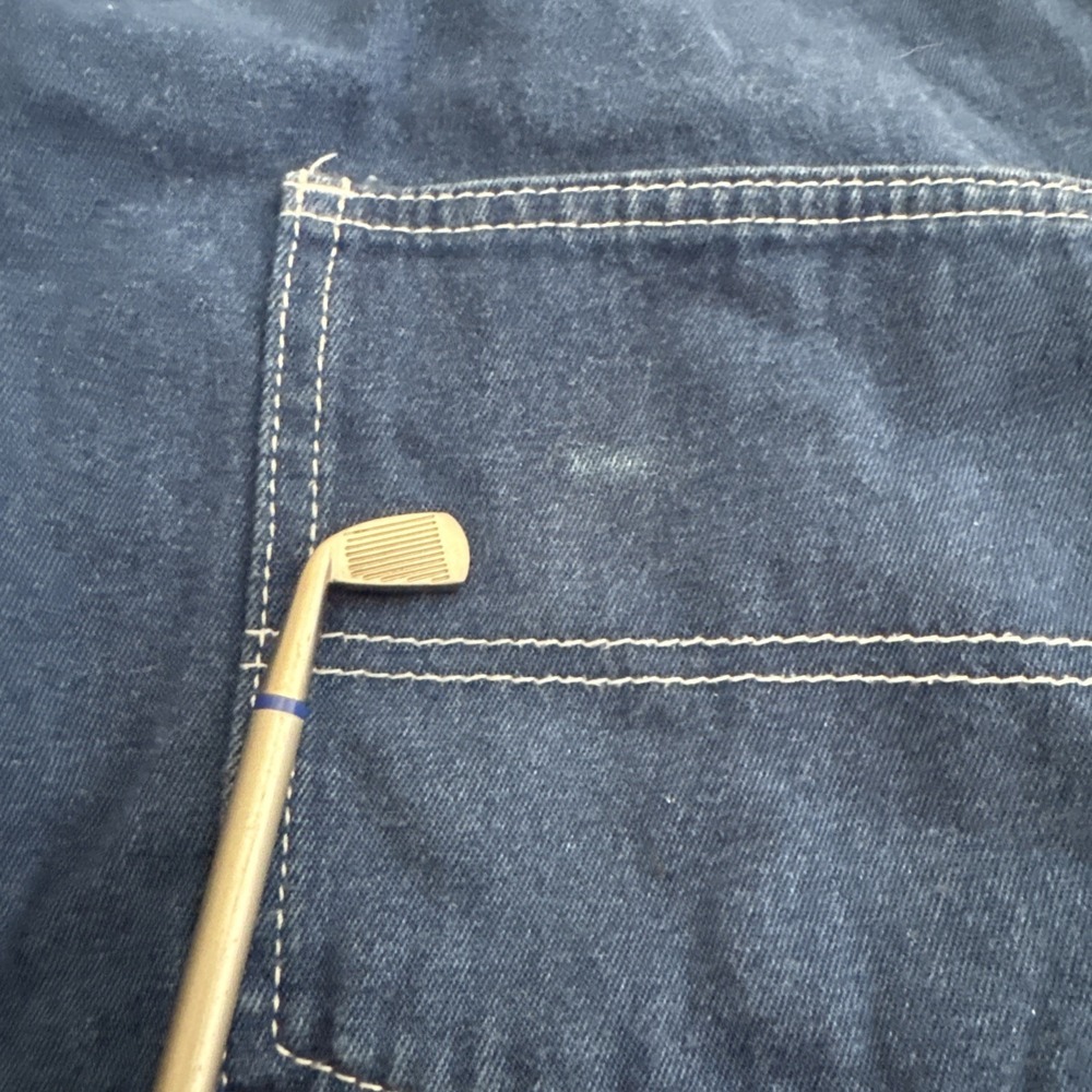 Big Smith Mens Blue Denim Bib Overalls 38x30 Medium Wash Workwear Cotton XL - Picture 15 of 15